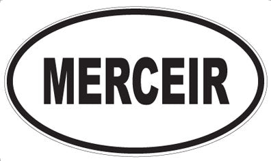 MERCEIR - Oval Magnet
