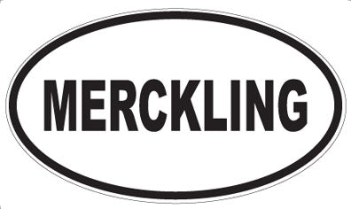 MERCKLING - Oval Magnet