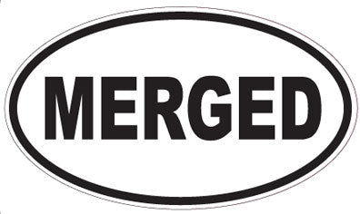MERGED - Oval Sticker