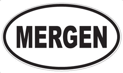 MERGEN - Oval Magnet