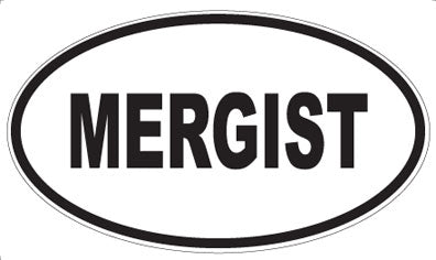 MERGIST - Oval Magnet