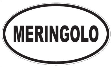 MERINGOLO - Oval Magnet