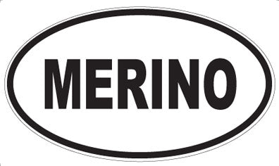 MERINO - Oval Magnet