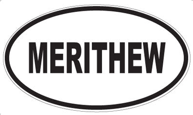 MERITHEW - Oval Magnet