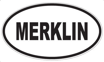 MERKLIN - Oval Magnet