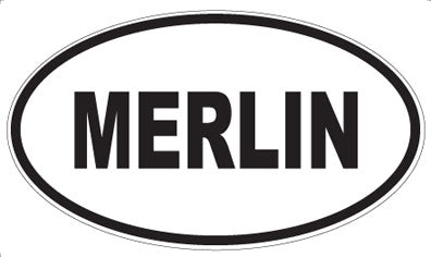 MERLIN - Oval Magnet
