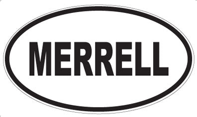 MERRELL - Oval Magnet