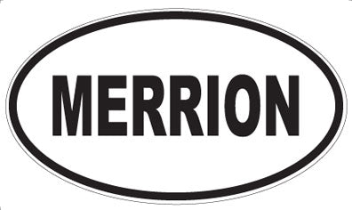 MERRION - Oval Magnet