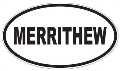 MERRITHEW - Oval Magnet