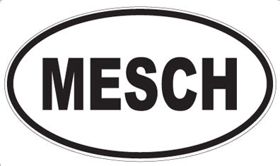 MESCH - Oval Magnet