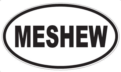 MESHEW - Oval Magnet