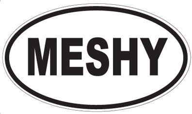 MESHY - Oval Magnet