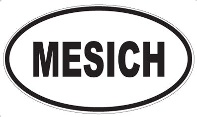 MESICH - Oval Magnet