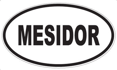 MESIDOR - Oval Sticker