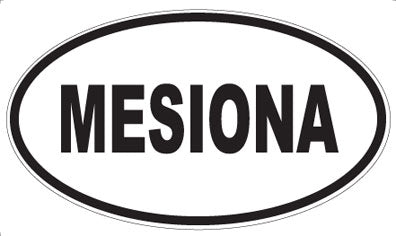 MESIONA - Oval Magnet