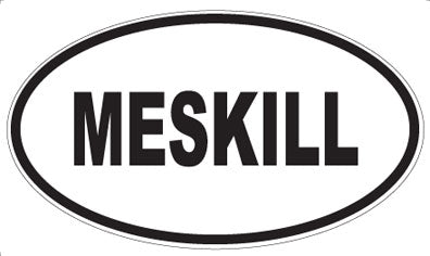 MESKILL - Oval Sticker