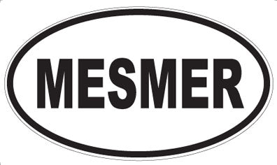 MESMER - Oval Magnet