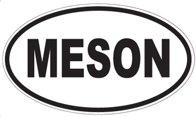 MESON - Oval Magnet