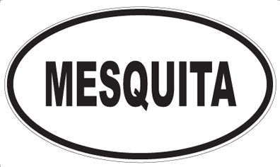 MESQUITA - Oval Sticker