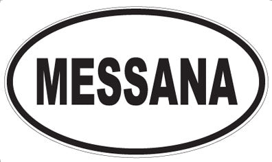 MESSANA - Oval Magnet
