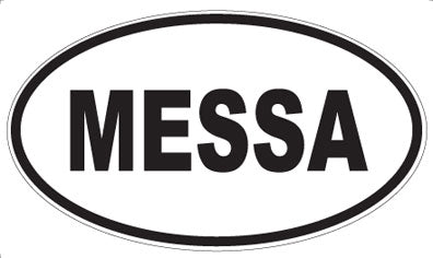 MESSA - Oval Magnet