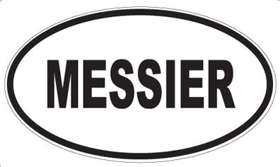 MESSIER - Oval Sticker