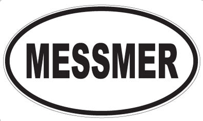 MESSMER - Oval Magnet