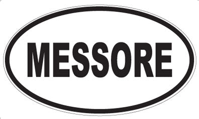 MESSORE - Oval Sticker