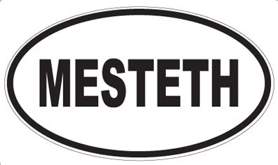 MESTETH - Oval Magnet