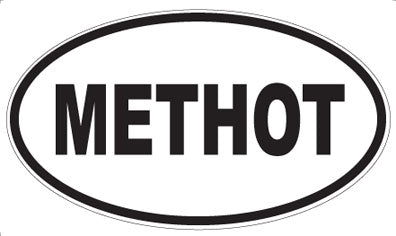 METHOT - Oval Sticker