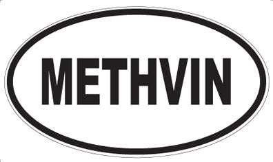 METHVIN - Oval Magnet