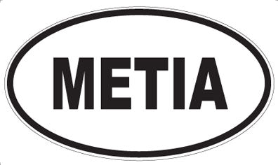 METIA - Oval Magnet