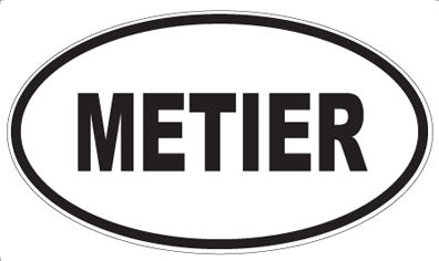 METIER - Oval Magnet
