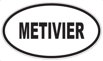 METIVIER - Oval Magnet
