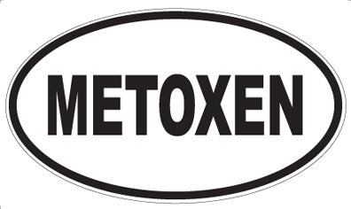 METOXEN - Oval Magnet