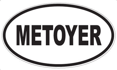 METOYER - Oval Magnet
