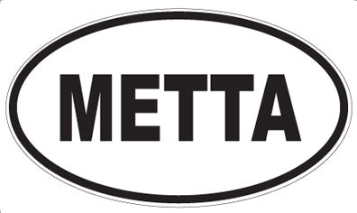 METTA - Oval Magnet