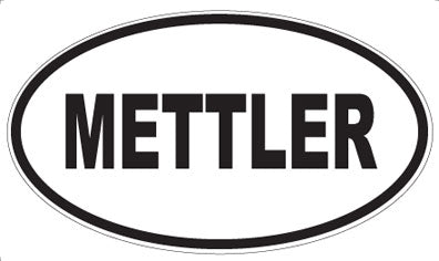 METTLER - Oval Magnet
