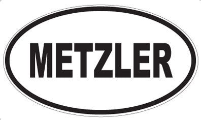 METZLER - Oval Magnet