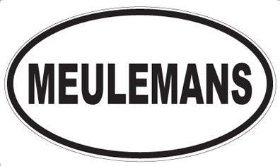 MEULEMANS - Oval Magnet