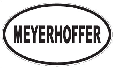MEYERHOFFER - Oval Magnet