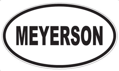 MEYERSON - Oval Magnet