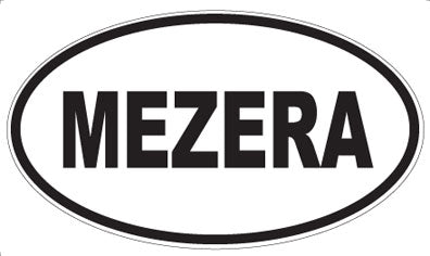 MEZERA - Oval Magnet