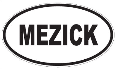 MEZICK - Oval Magnet