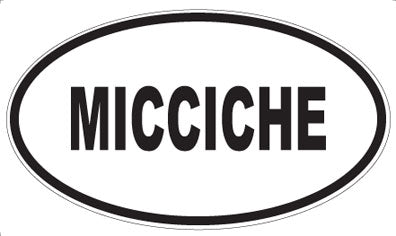 MICCICHE - Oval Magnet