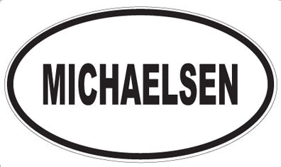 MICHAELSEN - Oval Magnet