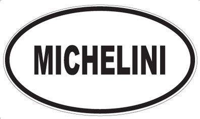 MICHELINI - Oval Sticker