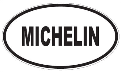 MICHELIN - Oval Magnet