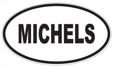 MICHELS - Oval Magnet