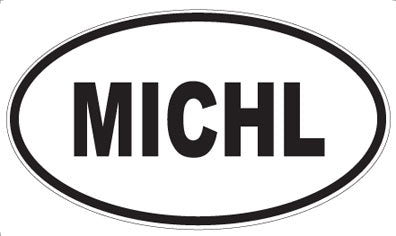 MICHL - Oval Magnet